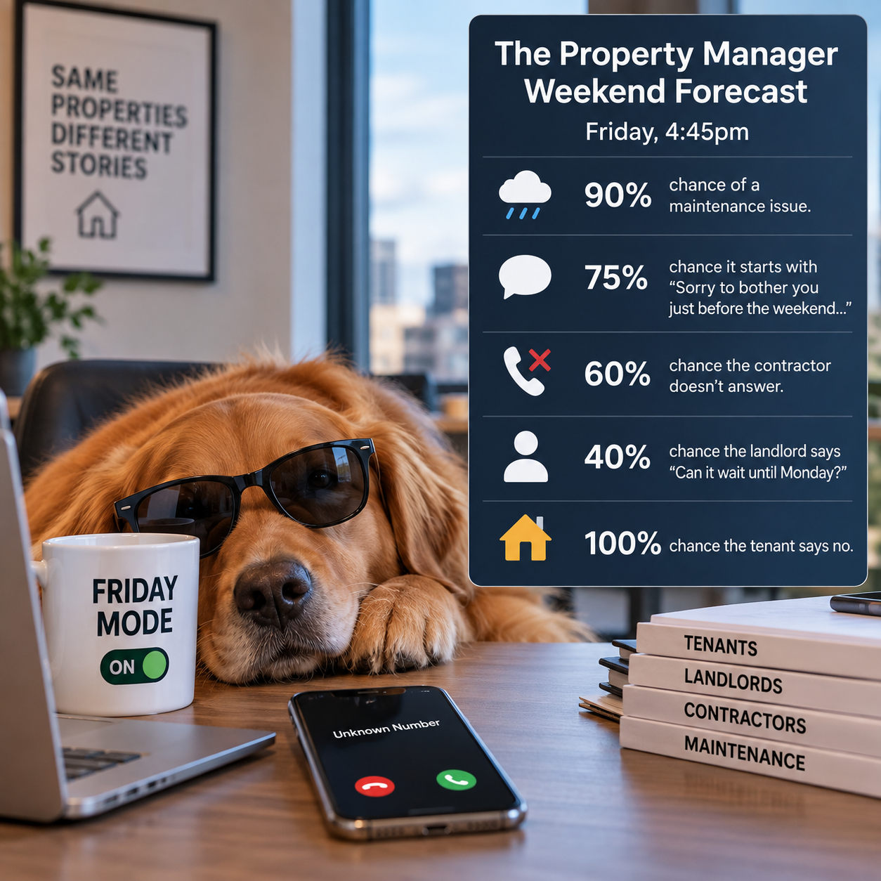 The Hidden Mental Load of Property Management: Why Unfinished Work Follows People Home
